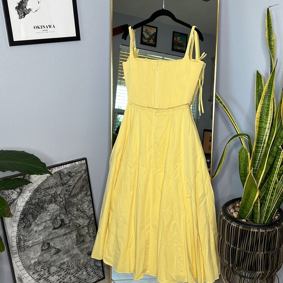 House of CB 'Clarabelle' Sunshine Cotton Midi Dress NWOT - Picture 7 of 7